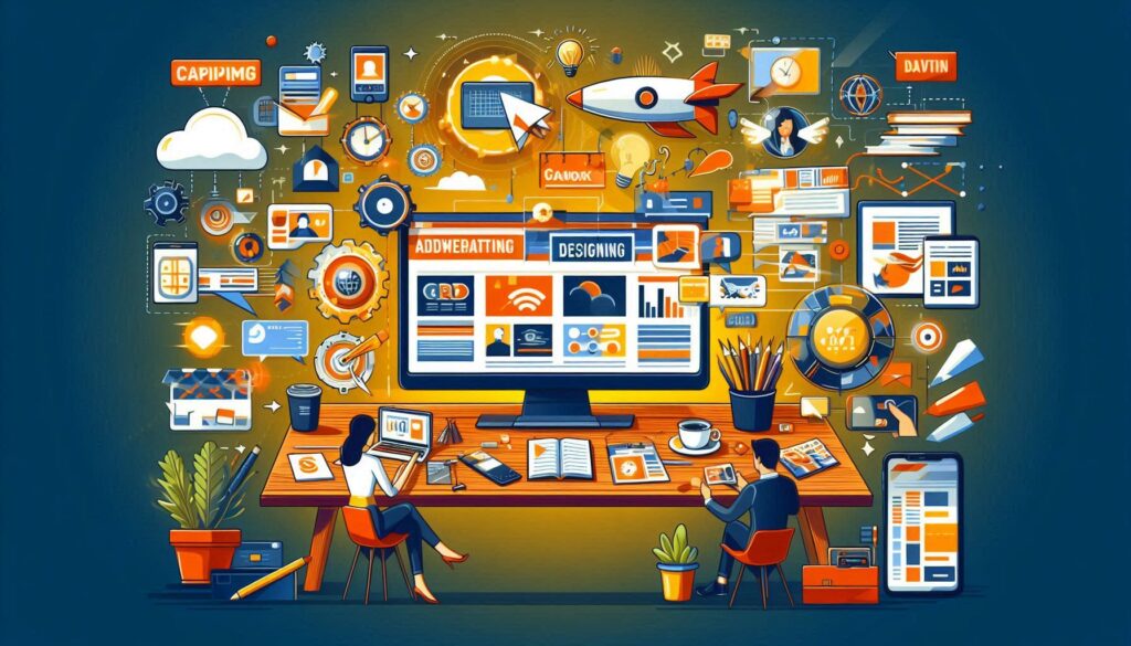 Advertising And Marketing Designing